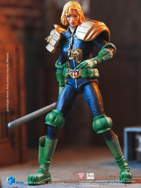 Hiya Toys 2000 AD Judge Anderson 18th Scale Action Figure